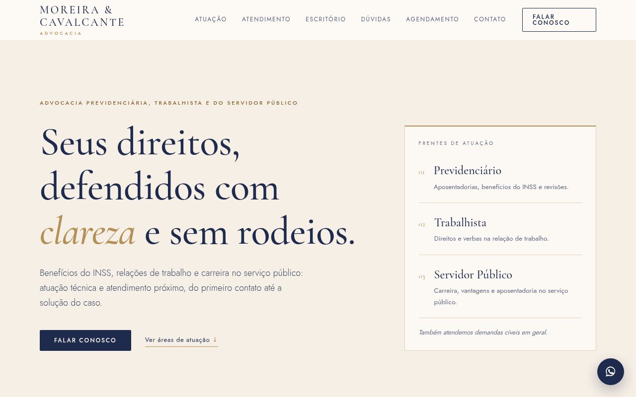Prévia do modelo Advocacia Previdenciária