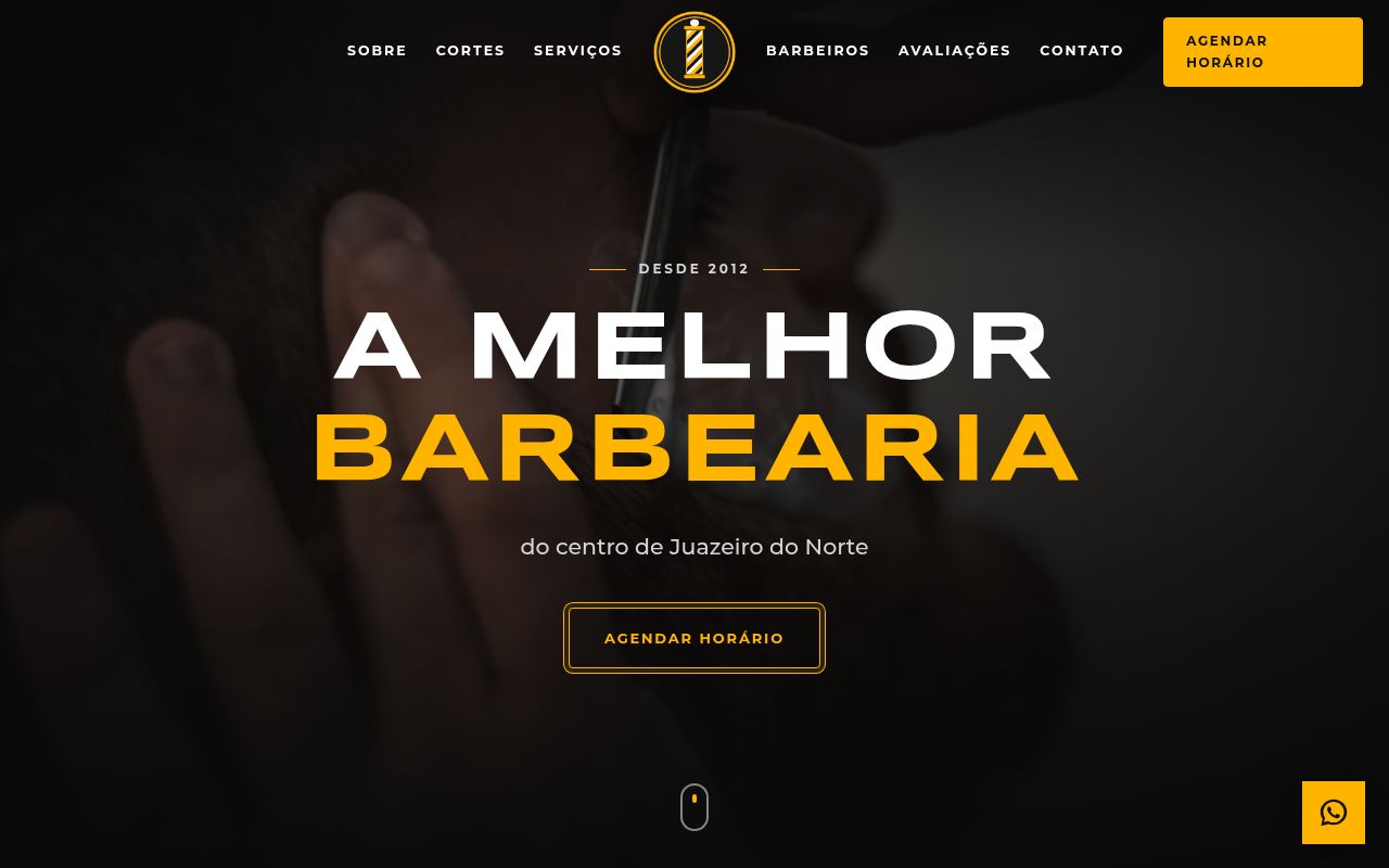Prévia do modelo Barbearia Heritage