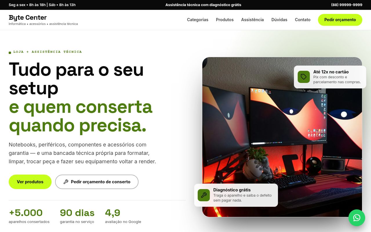 Prévia do modelo Informática & Assistência Técnica