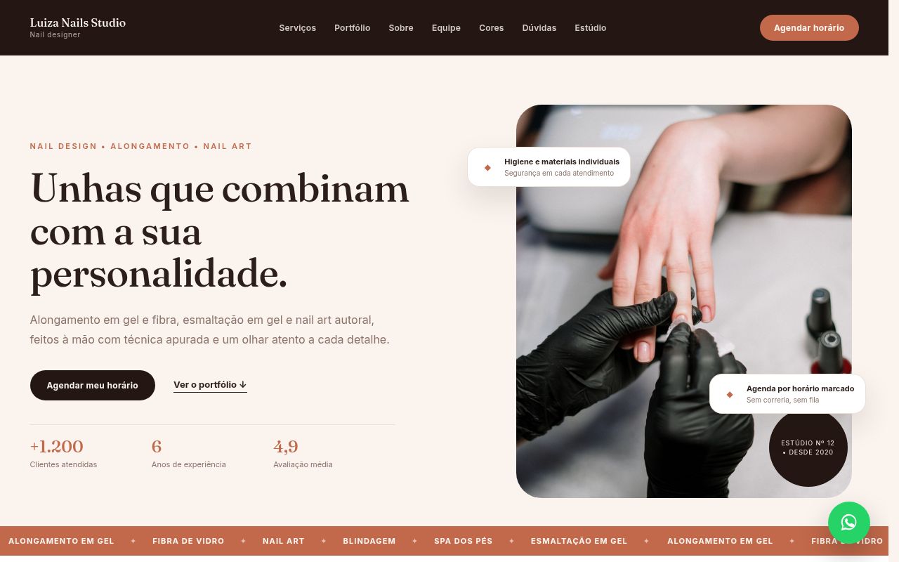 Prévia do modelo Nail Designer Premium