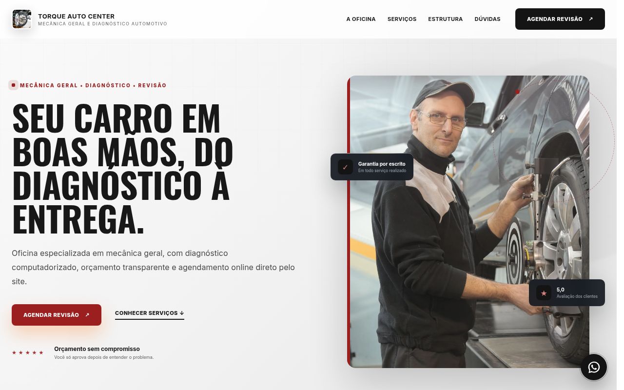Prévia do modelo Oficina Mecânica Premium