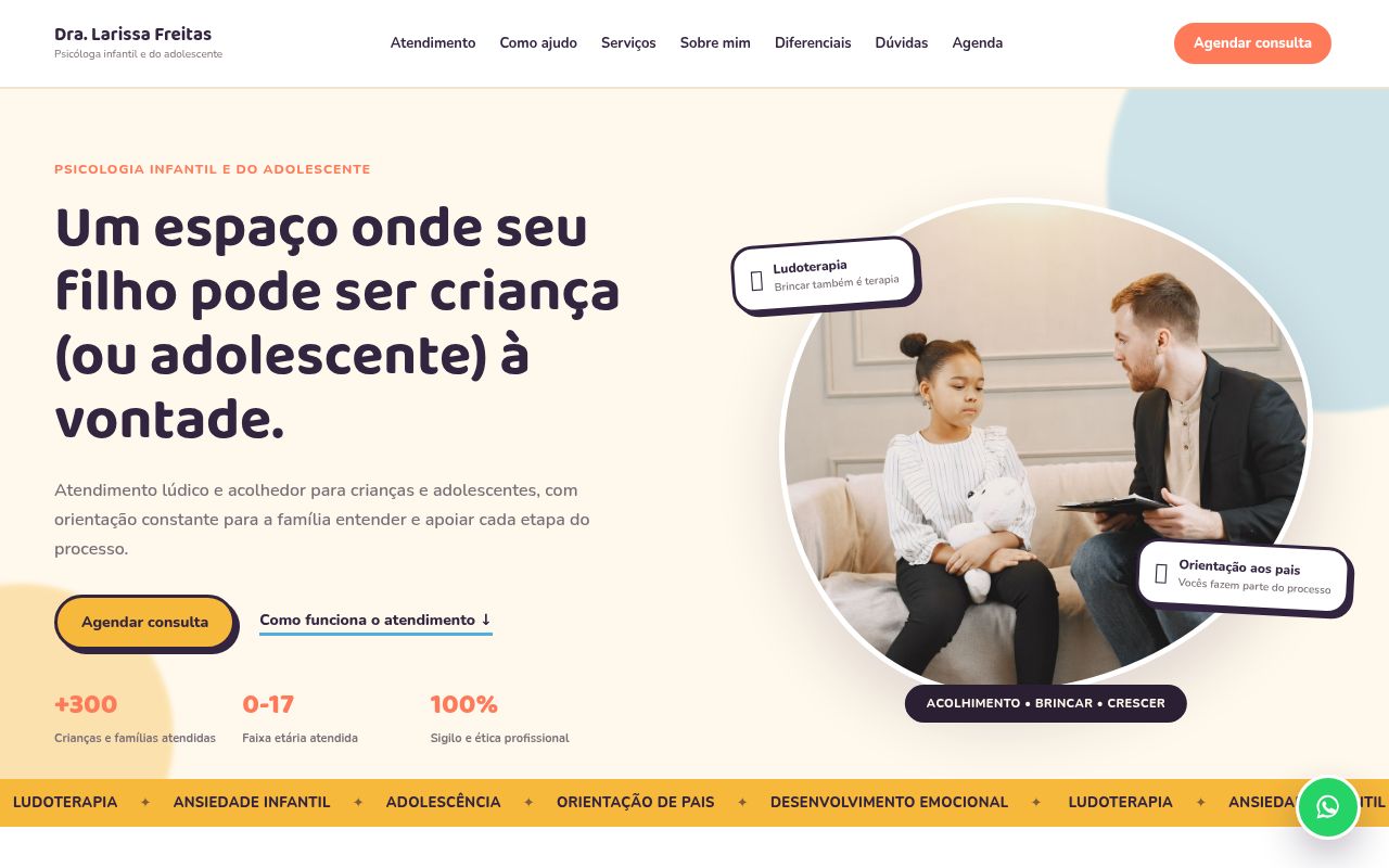 Prévia do modelo Psicologia Infantil