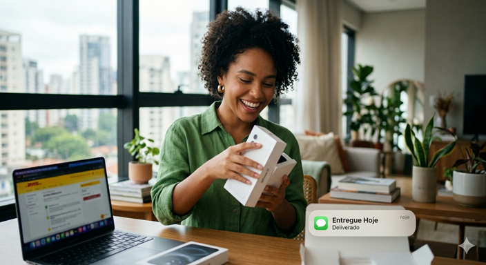 O Boom do E-commerce em 2026: Por que comprar seu novo iPhone online nunca foi tão seguro (e rápido!)