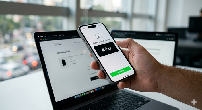 Pix 1-Click e Apple Pay: A Morte do Checkout Demorado no Varejo Tech Brasileiro