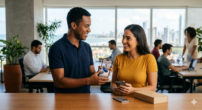 Tech com Propósito: O Crescimento do Re-commerce e a Troca Inteligente de iPhones no Brasil