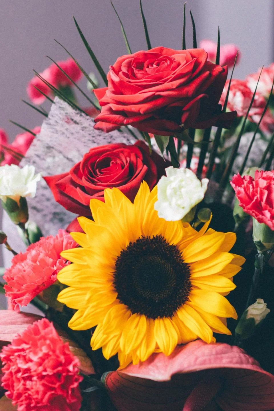 Rosas verticais