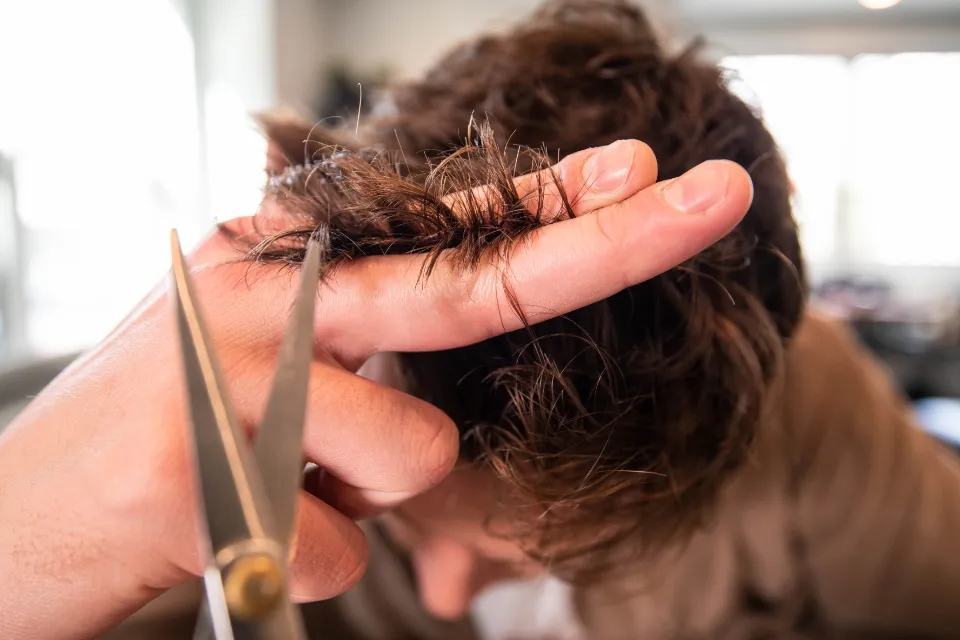 Corte com acabamento