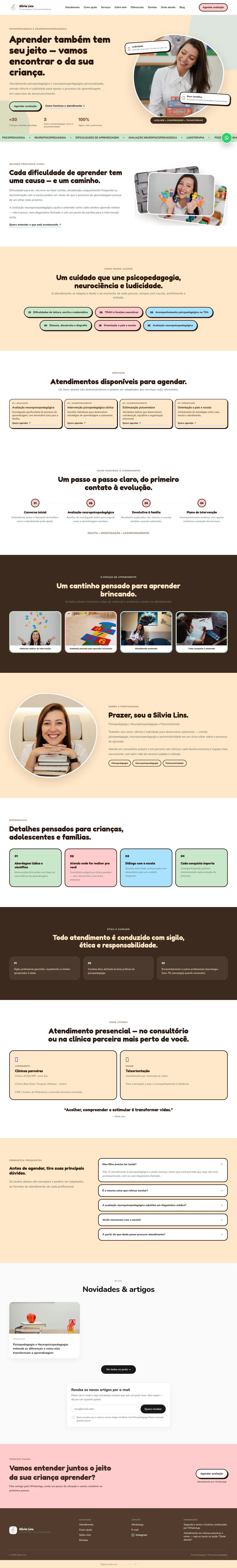 Silvia Lins Psicopedagoga