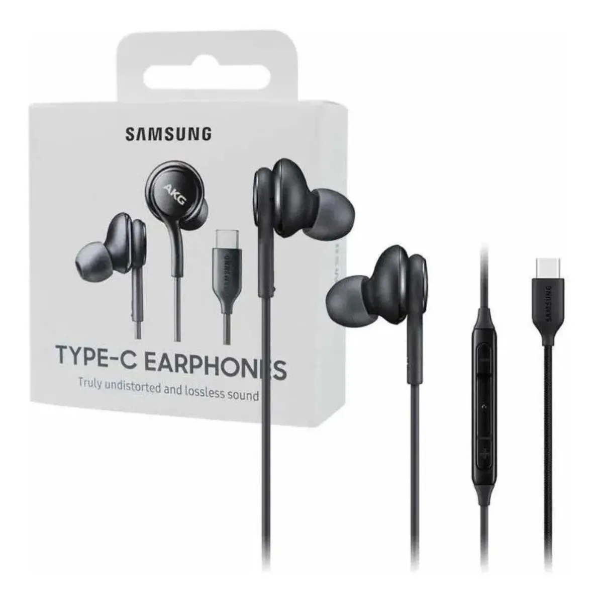 Fone De Ouvido Estéreo Akg Tipo C