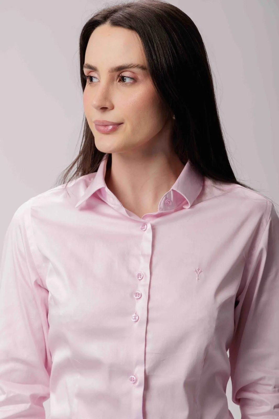 CAMISA SOCIAL ROSA